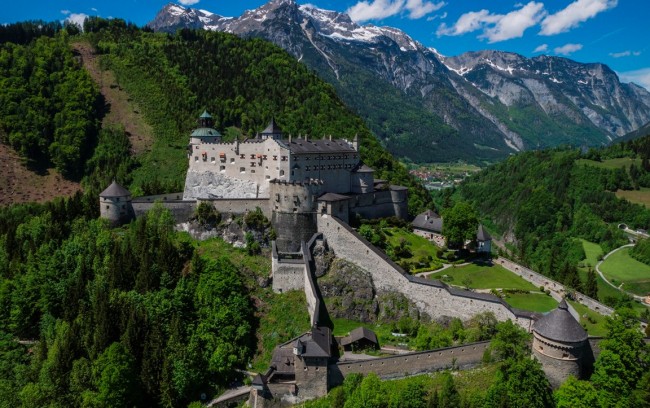 Die Erlebnisburg Hohenwerfen diente schon mehrmals als Filmkulisse © Erlebnisburg Hohenwerfen