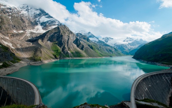 Die Gebirgsstauseen Kaprun © Verbund