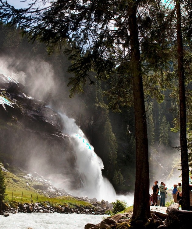 Die Krimmler Wasserfälle sind auf jeden Fall einen Ausflug wert © Krimmler Wasserfälle