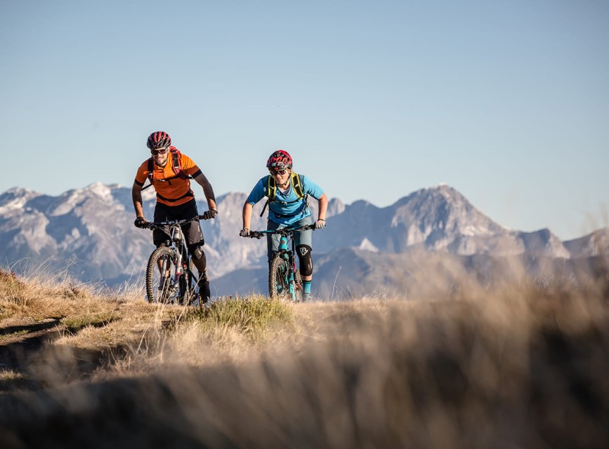 Bikestrecke direkt vom Hotel Botenwirt © Stoneman Taurista/Dennis Stratmann