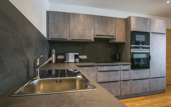 kitchen in the apartment