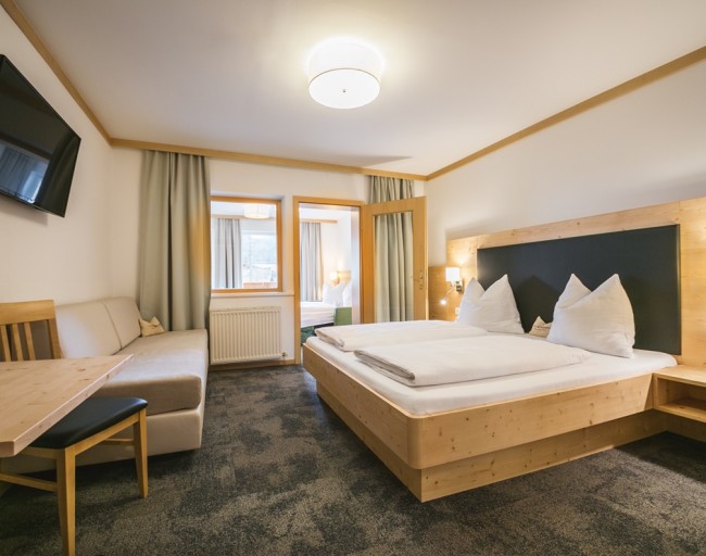 Familienzimmer Typ A für bis zu 5 Personen