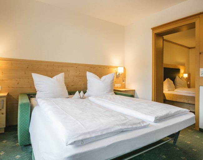 Der Bestseller für Familien im Familienhotel Botenwirt: Familienzimmer Typ A