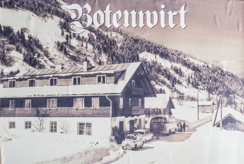Historische Aufnahme des Botenwirt in Kleinar