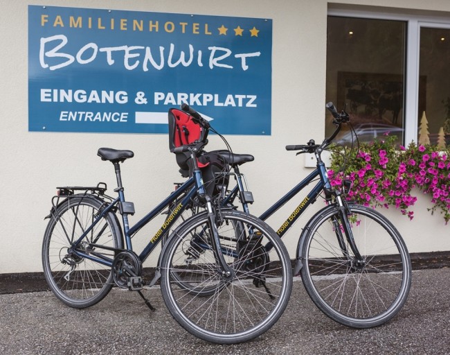 Für Erwachsene und Kinder kann man bei uns Fahrräder auch leihen