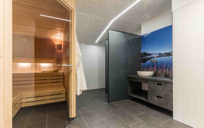 Unser Wohlfühlbereich mit Saunen und Infrarotkabine