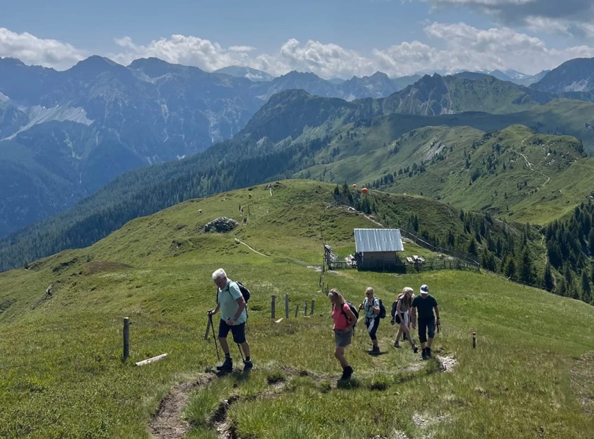 Geführte Wanderung mit Gitti rund um das Familienhotel Botenwirt in Kleinarl