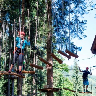 Für Wagemutige ist die Kletter-Welt genau das Richtige © Wagrain-Kleinarl Tourismus