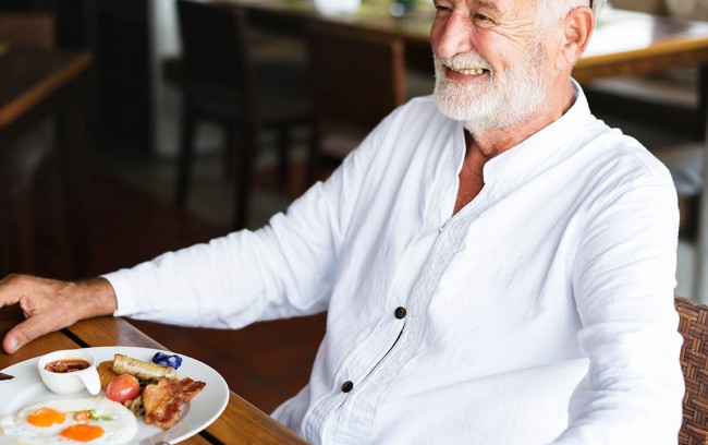 In gemütlicher Runde frühstücken
