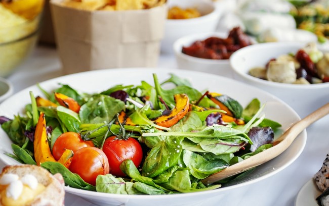 Täglich großzügiges Salatbuffet