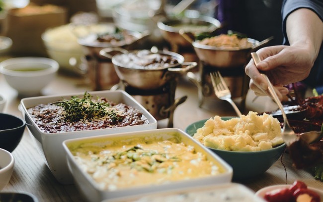 Am Buffet ist garantiert für jeden was dabei!