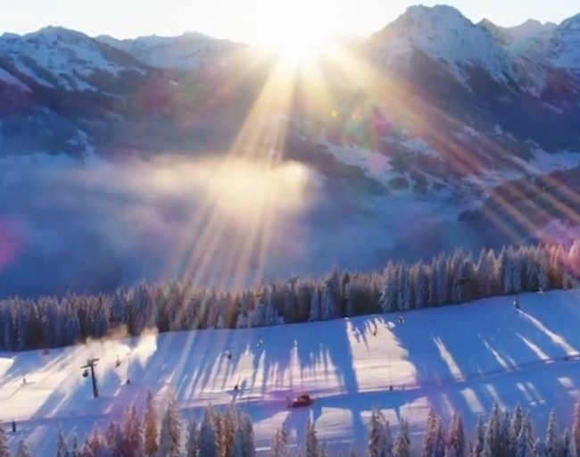 Skifahren hoch 2