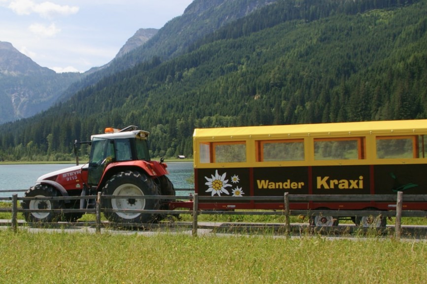 Kleinarl Wanderkraxi am beliebten Ausflugsziel J&auml;gersee