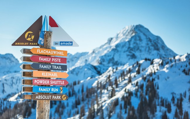 Auf dem Shuttleberg ist für alle eine Abfahrt dabei © Wagrain-Kleinarl